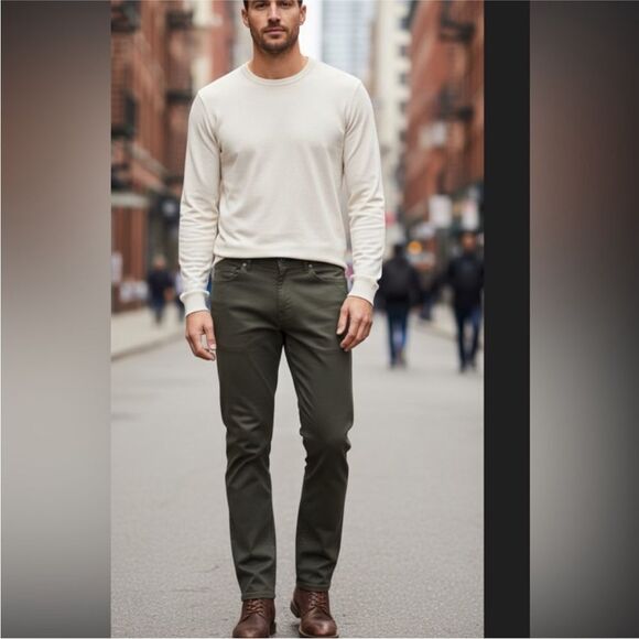 H&M Other - New H&M Men's Olive twill Green Pants